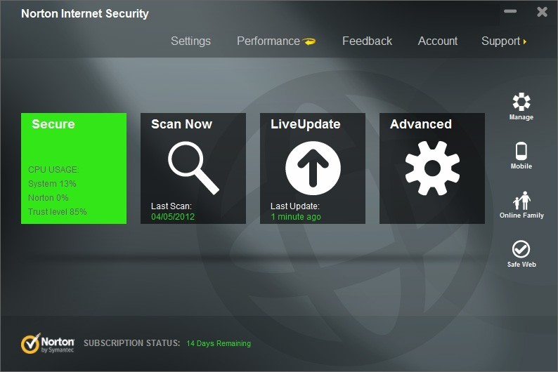 Norton Internet Security 2013 20.1.1.2
