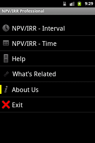 NPV IRR Professional 10.0