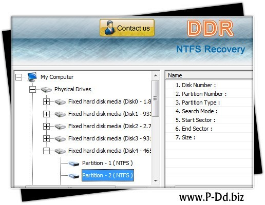NTFS HDD recovery tool 3.0.1.5