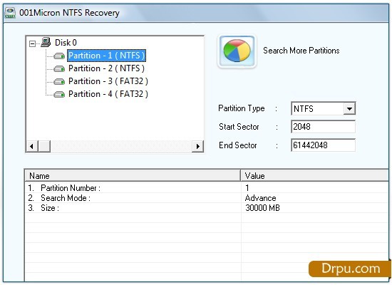 Ntfs Partition Data Restore 5.8.4.1