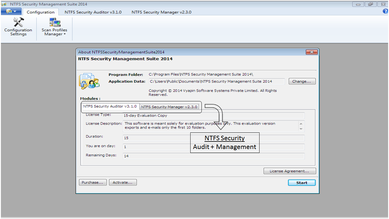 NTFS Security Management Suite 2014 1.0