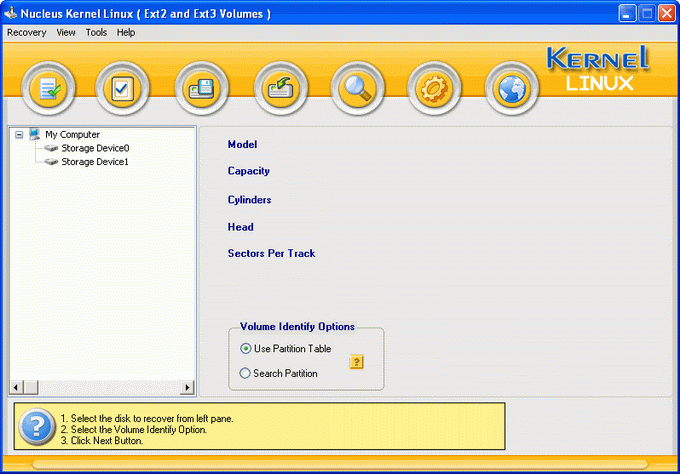 Nucleus Linux Data Recovery Software 4.02