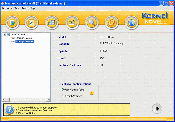 Nucleus Novell Data Recovery Software 4.03