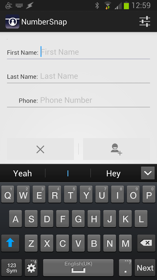 NumberSnap: Contact Photo App 1.3