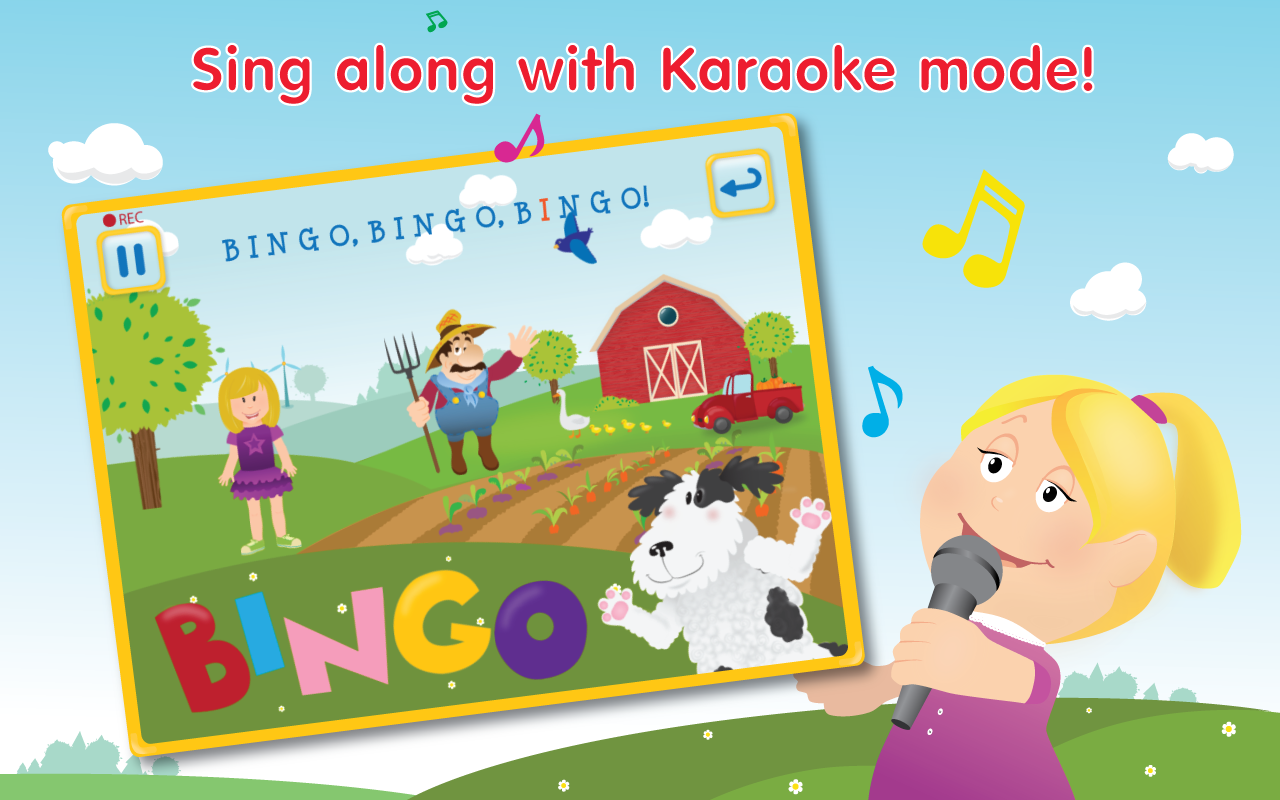 Nursery rhymes: Bingo Song HD 1.0.1