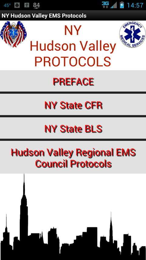 NY Hudson Valley EMS Protocols 1.1