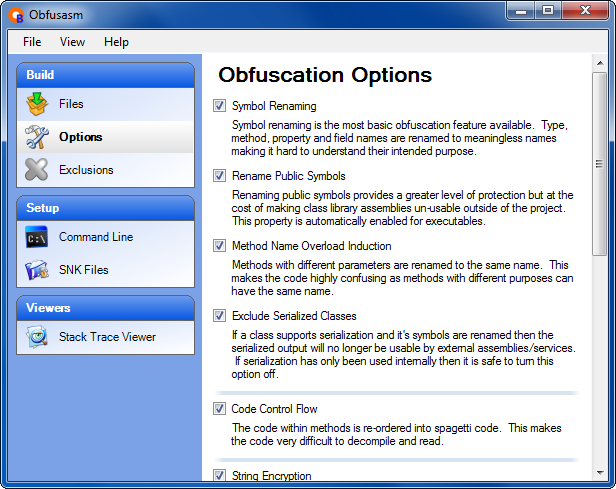 Obfusasm .NET Obfuscator 2.1.7