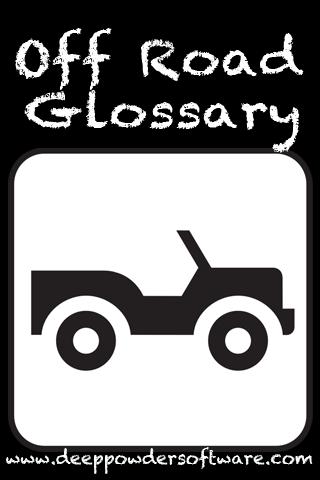 Off Road Glossary 1.0