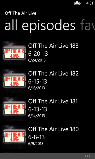 Off The Air Live 1.17.0.2