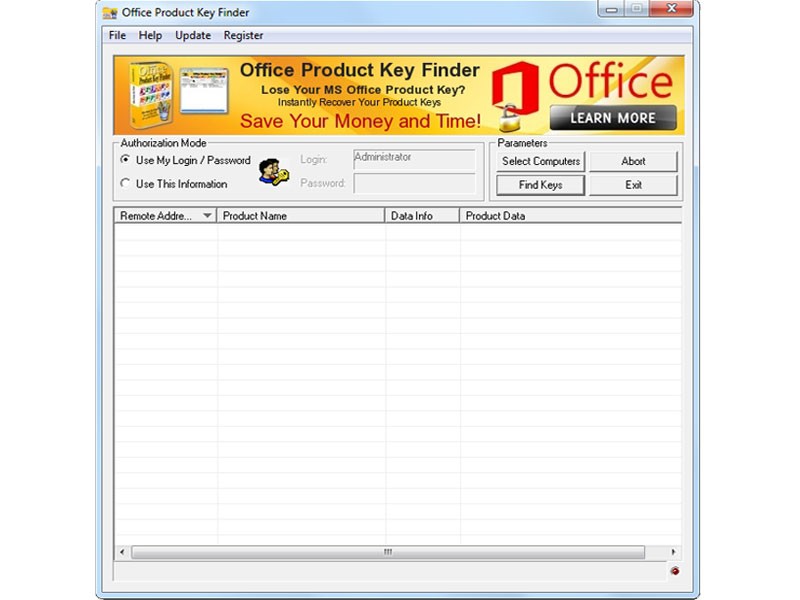 Office Product Key Finder 1.3.2