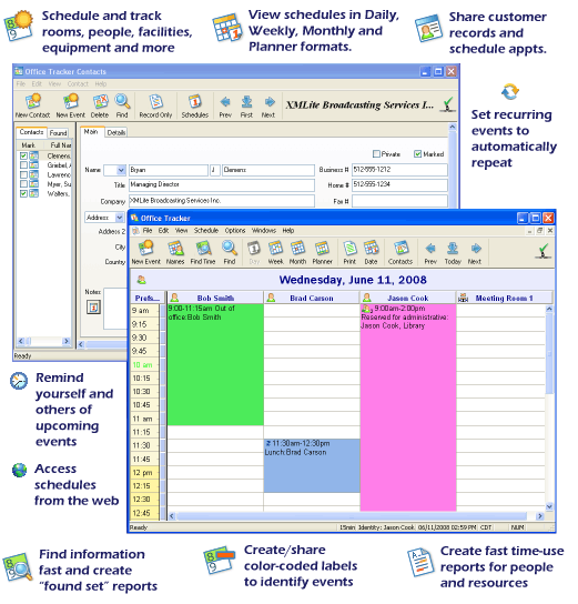 Office Tracker Scheduling Software 6.5