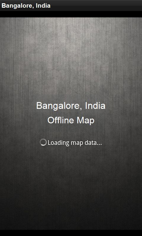 Offline Map Bangalore, India 1.2