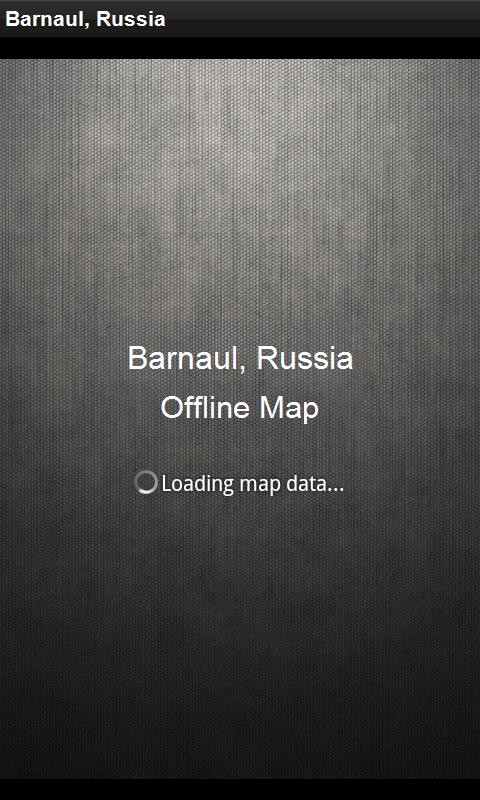 Offline Map Barnaul, Russia 1.2