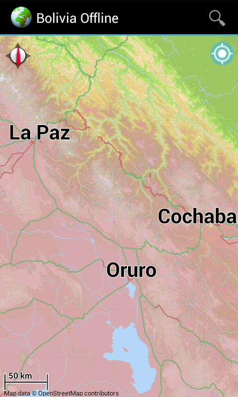 Offline Map Bolivia 3.7
