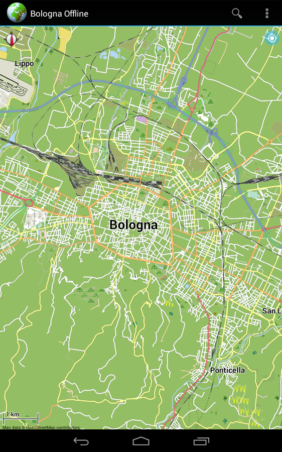 Offline Map Bologna, Italy 3.8