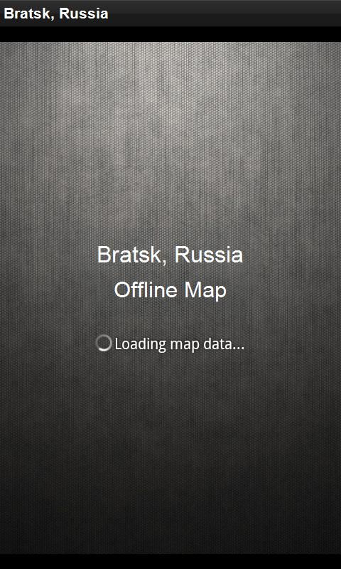 Offline Map Bratsk, Russia 1.2