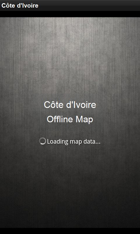 Offline Map Côte d'Ivoire 1.2