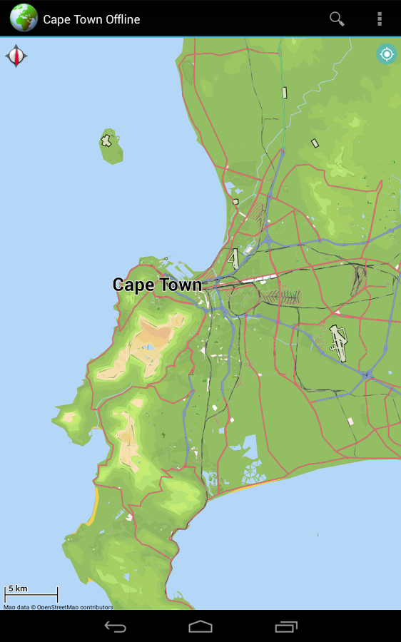 Offline Map Cape Town, SA 3.8