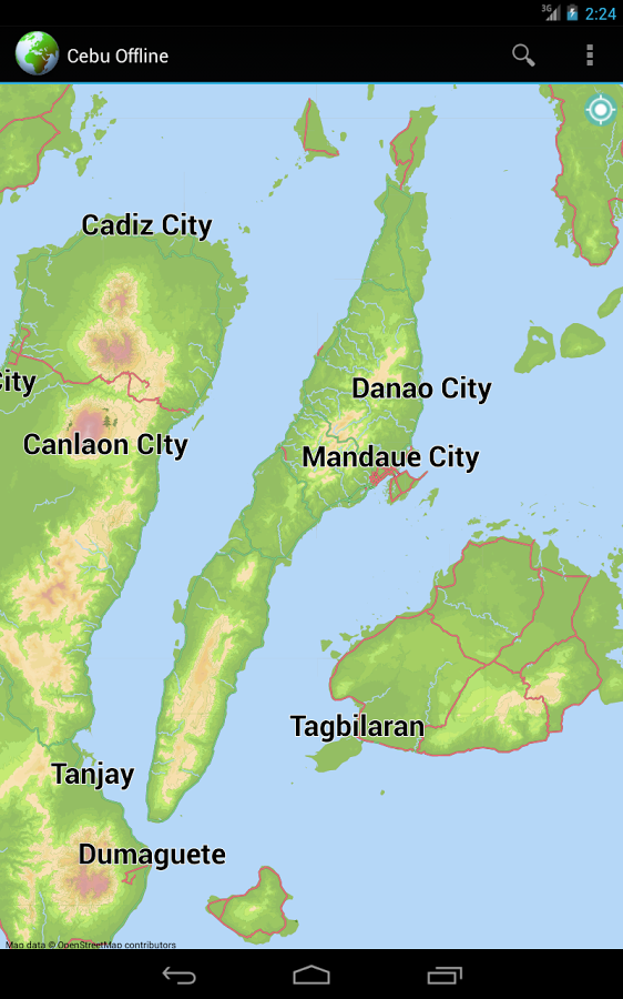 Offline Map Cebu, Philippines 3.8