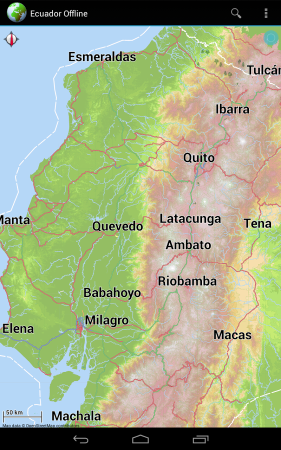Offline Map Ecuador 3.8