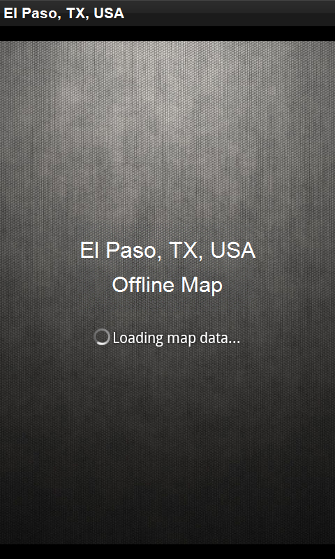 Offline Map El Paso, TX, USA 1.4