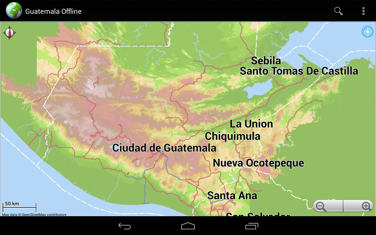 Offline Map Guatemala 3.8