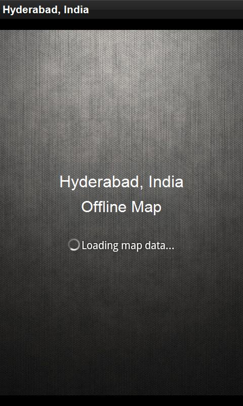 Offline Map Hyderabad, India 1.2