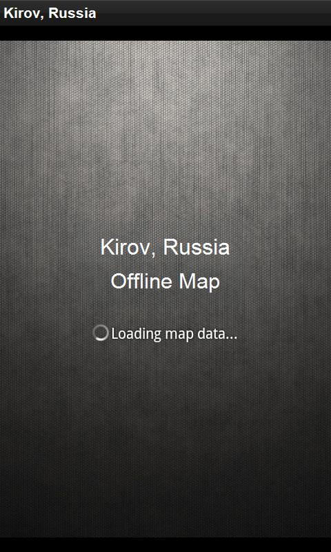 Offline Map Kirov, Russia 1.2