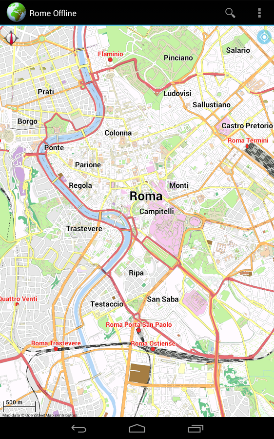 Offline Map Rome, Italy 3.8