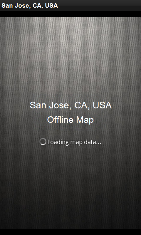 Offline Map San Jose, CA, USA 1.4