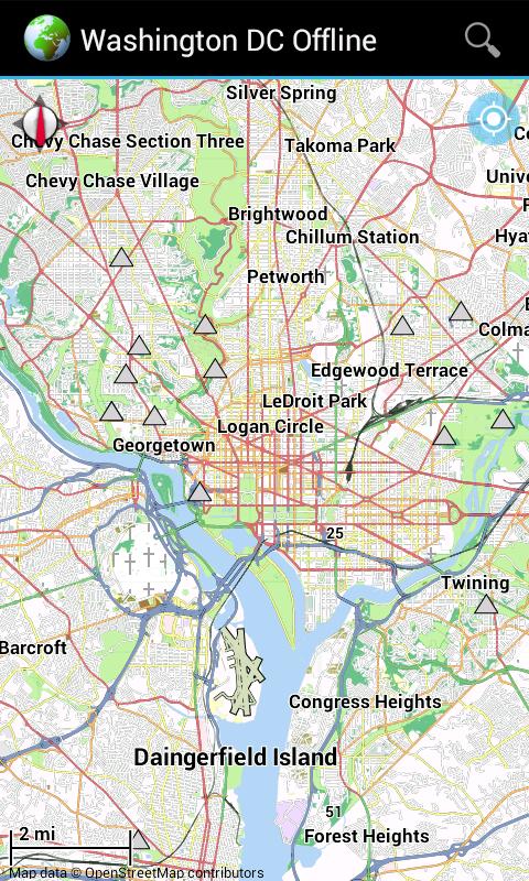 Offline Map Washington DC 3.8