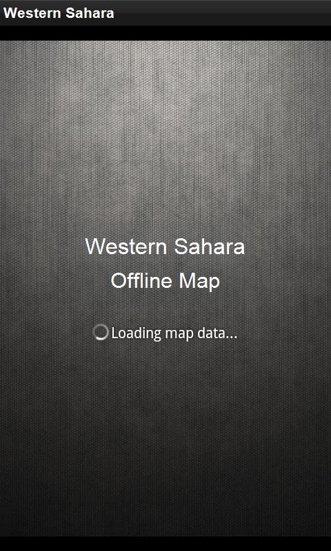 Offline Map Western Sahara 1.2