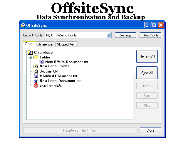 OffsiteSync 3.4