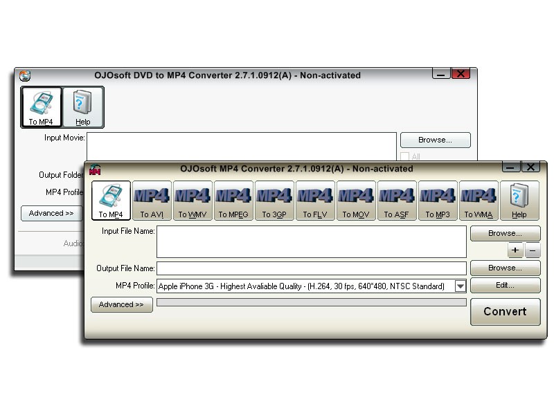 OJOsoft DVD MP4 Converter Suite 2.7.6