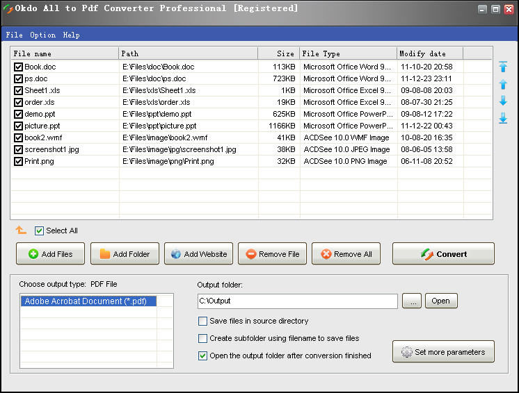 Okdo All to Pdf Converter Professional 4.6