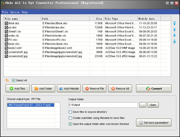 Okdo All to Ppt Converter Professional 4.6