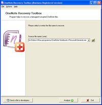 OneNote Recovery Toolbox 2.0.0