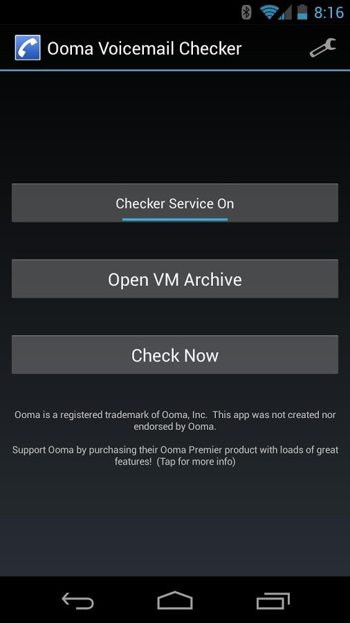 Ooma Voicemail Checker 1.13.4