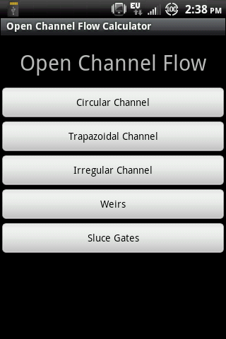 Open Channel Flow 1.0