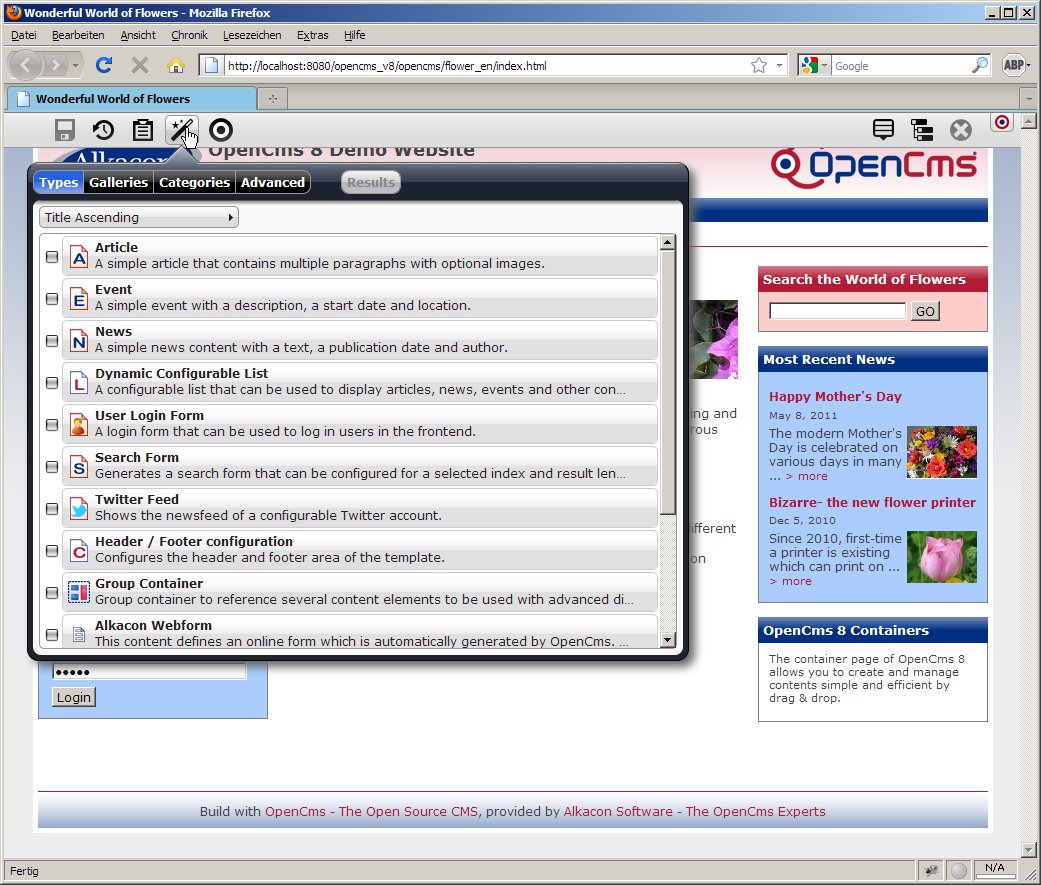 OpenCms 8.0.4