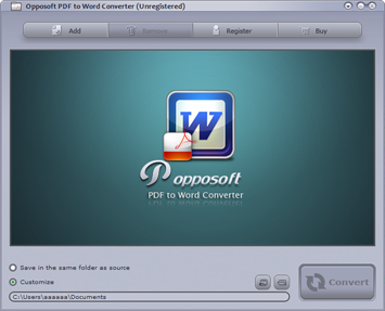 Opposoft PDF to Word Converter 2.0.1