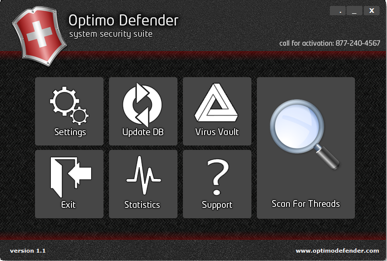 Optimo Defender AntiVirus 1.1
