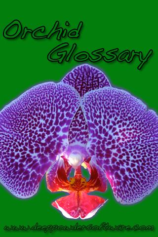 Orchid Glossary 1.0