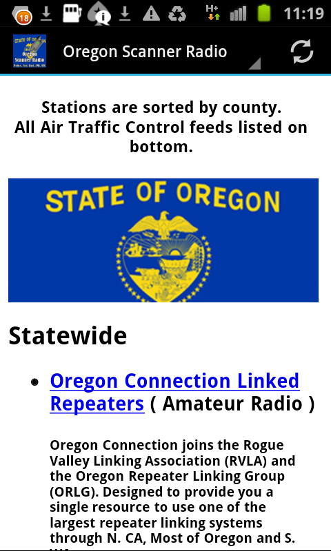 Oregon Scanner Radio 1.0