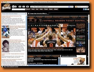 Oregon State Beavers IE Browser Theme 0.9.0.1