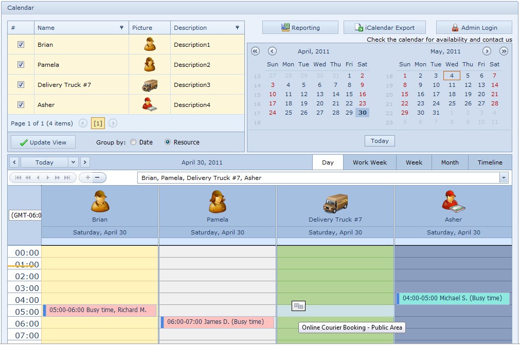 OrgCourier for Workgroup 4.2