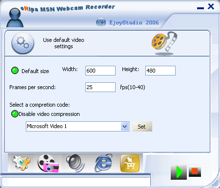 oRipa MSN Webcam Recorder 2.0.2