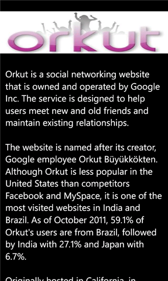Orkut 2.1.0.0
