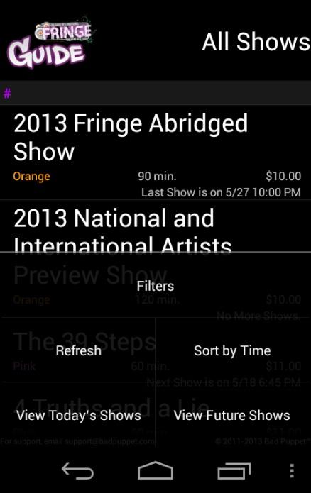 Orlando Fringe Guide 2013 3.1