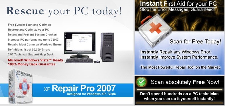 OS XP Repair Pro (Vista Certified) 2008.1
